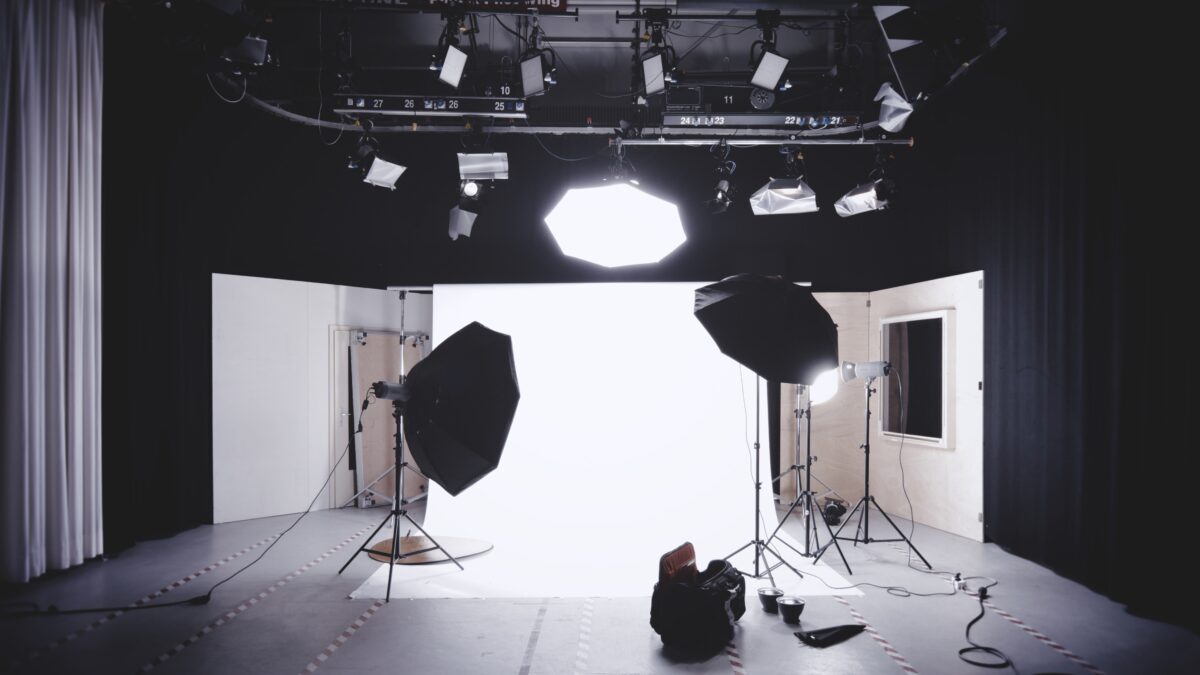 Film set lighting